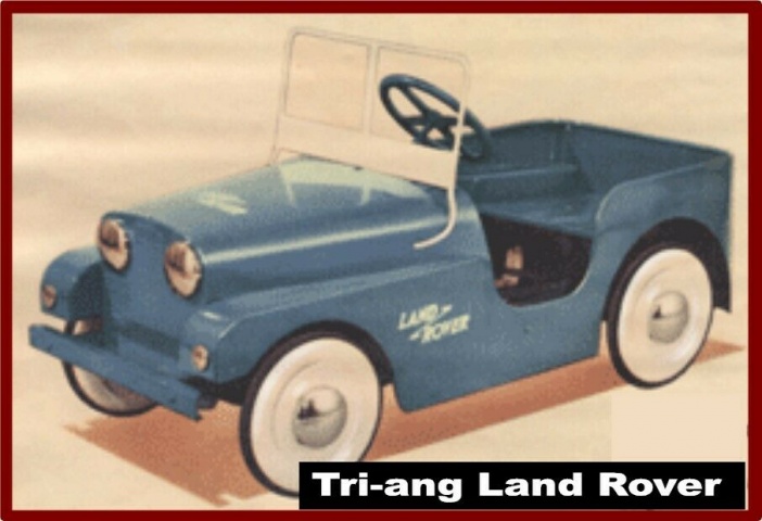 Tri-ang Vintage Pedal Car Land Rover Replacement Windscreen